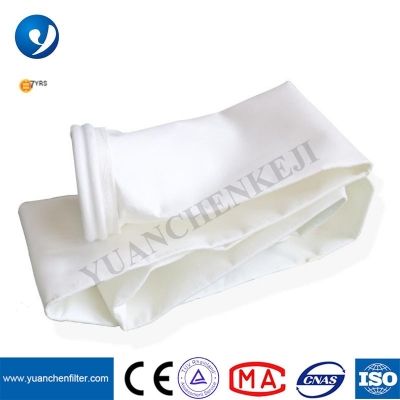 Industry Polyester Dust Collector Filter Bag For Cement Mine Iron Food Pharmacy Bag House