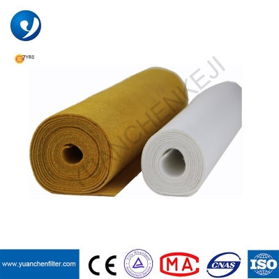Non-woven Fabric Air Filtration Media P84 Bag Filter Sleeve for Cement plants Pulse-Jet Dust Collector