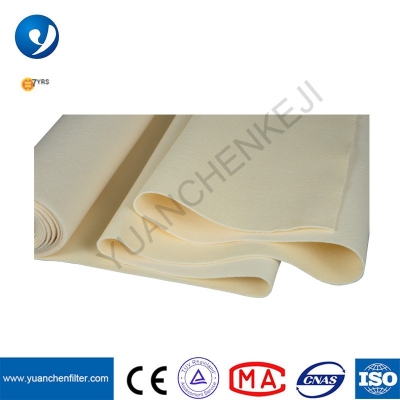 Industrial Nonwoven Filter Cloth for Air Filtration Acrylic 500g/m2 PTFE Membrane Needle Felt