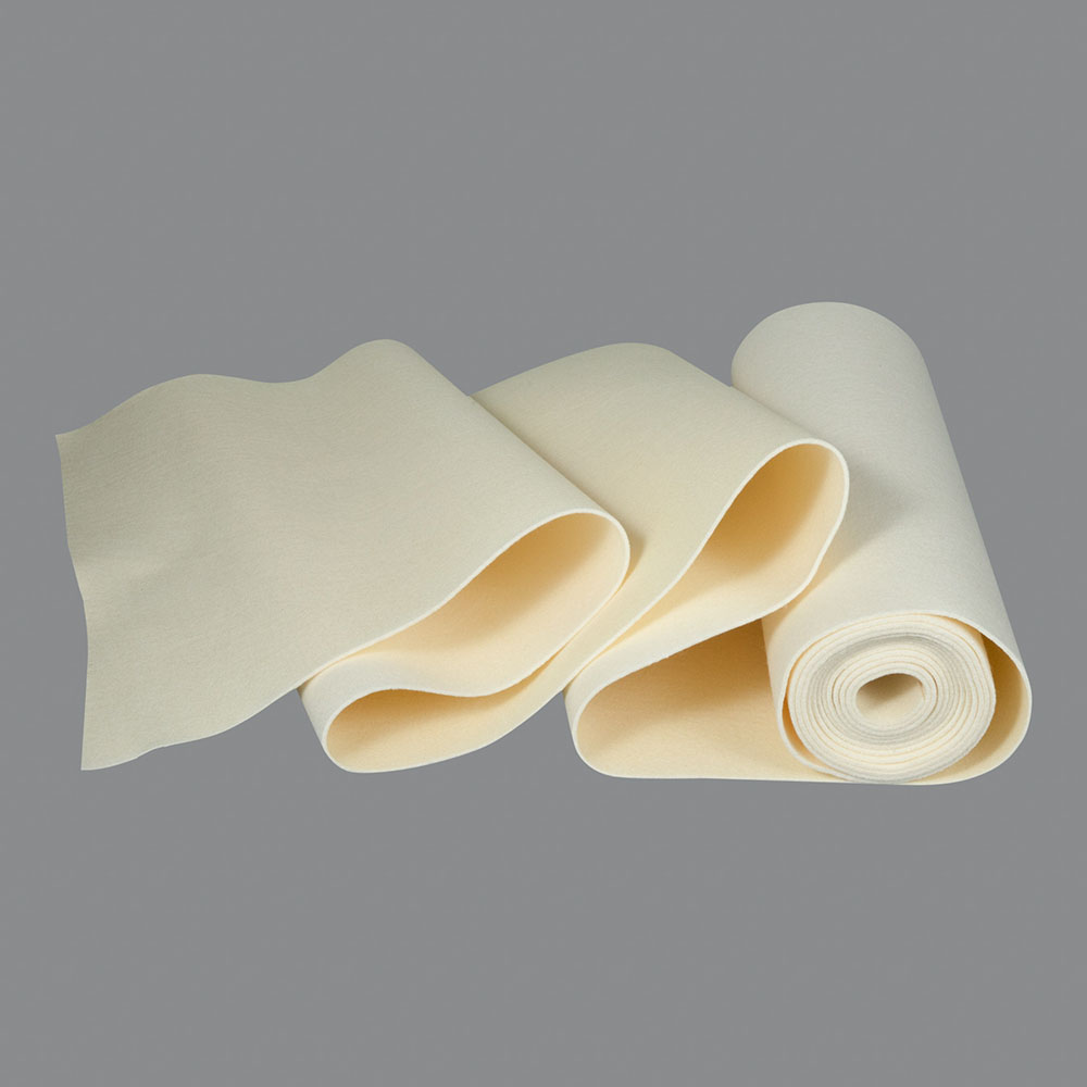 Industrial Nonwoven Filter Cloth For Air Filtration Acrylic 500g/M2 PTFE Membrane Needle Felt